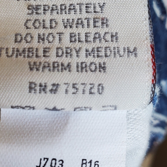 Cool Denim Shorts with Applique. Unique Comfy Fit - Picture 11 of 11